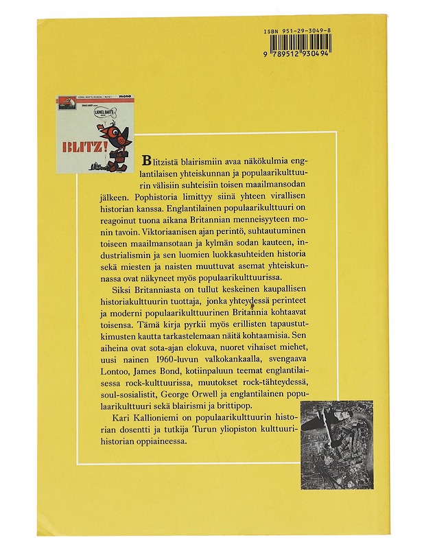 Blitziztä Blairismiin - Katri Kallioniemi - Tietokirjat - 10105543639 - 1