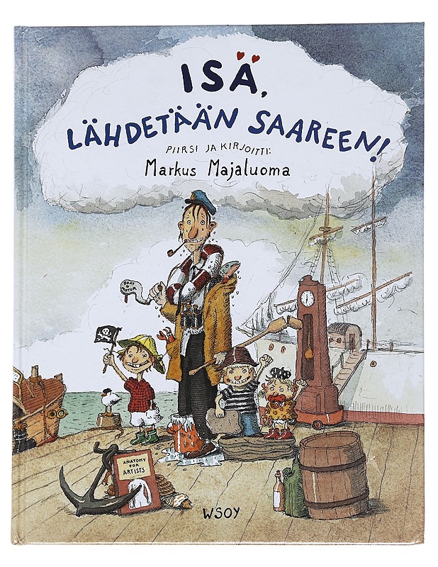 Isä, lähdetään saareen! - Majaluoma, Markus - Lastenkirjat - 10105543644 - 0