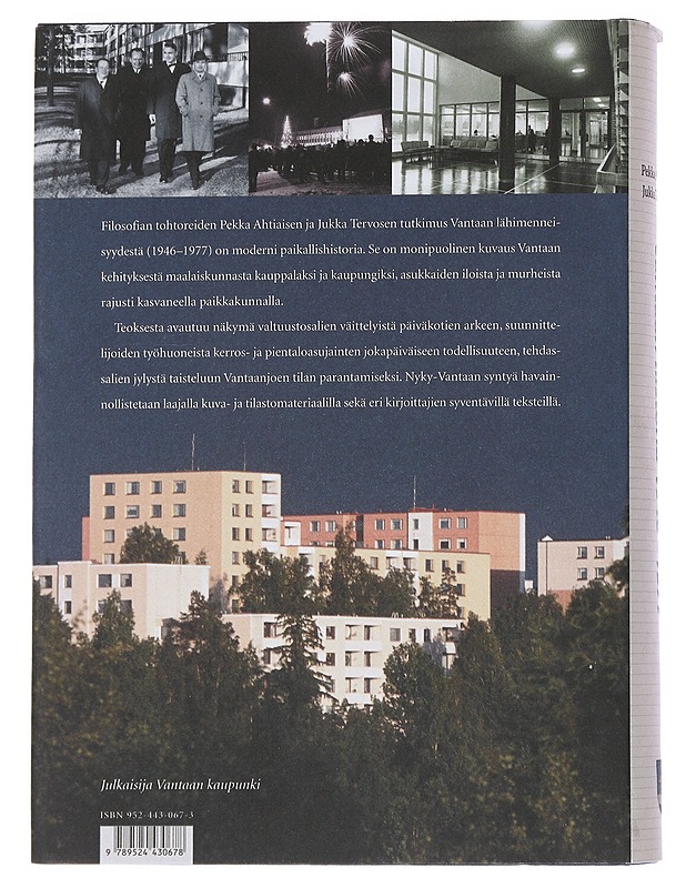 Vantaan historia 1946-1977 - Pekka Ahtiainen - Historiakirjat - 10105543648 - 1