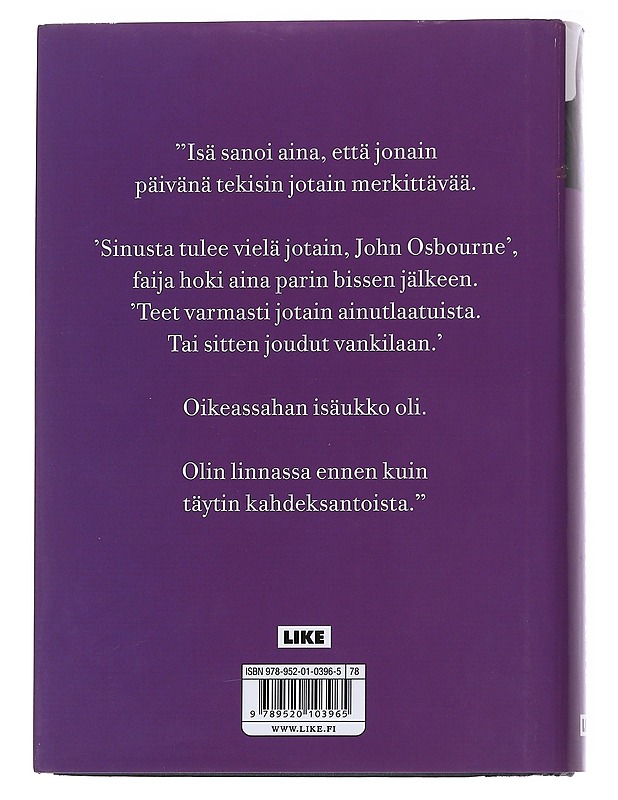 Minä, Ozzy - Osbourne, Ozzy - Elämäkerrat ja muistelmat - 10105543704 - 1