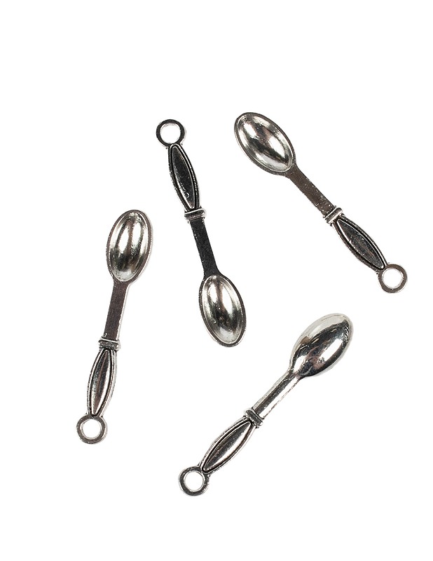 Lusikka amuletti 4 kpl - Askartelu - 10105543713 - 0
