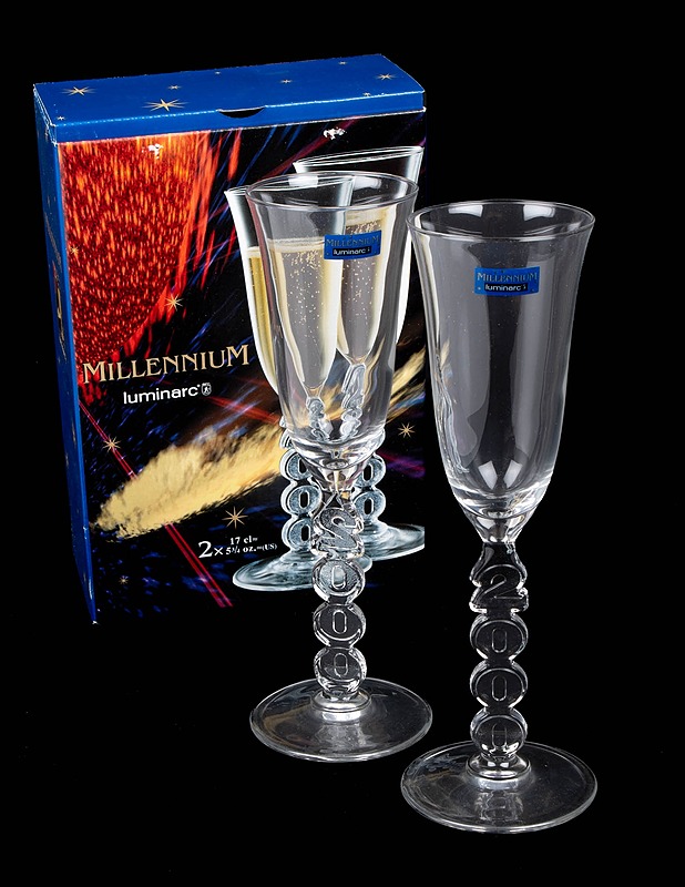 LUMINARC Millennium kuohuviinilasit, 2 kpl - Lasit - 10105543721 - 0