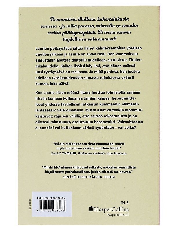 Mitä jos en löydä sinua koskaan - Mhairi McFarlane - Kaunokirjallisuus - 10105543726 - 1