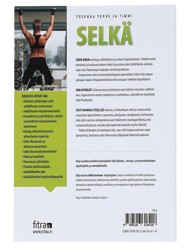 Treenaa terve ja vahva selkä - Ari-Pekka Lindberg - Tietokirjat ja oppaat - 10105543753 - 1