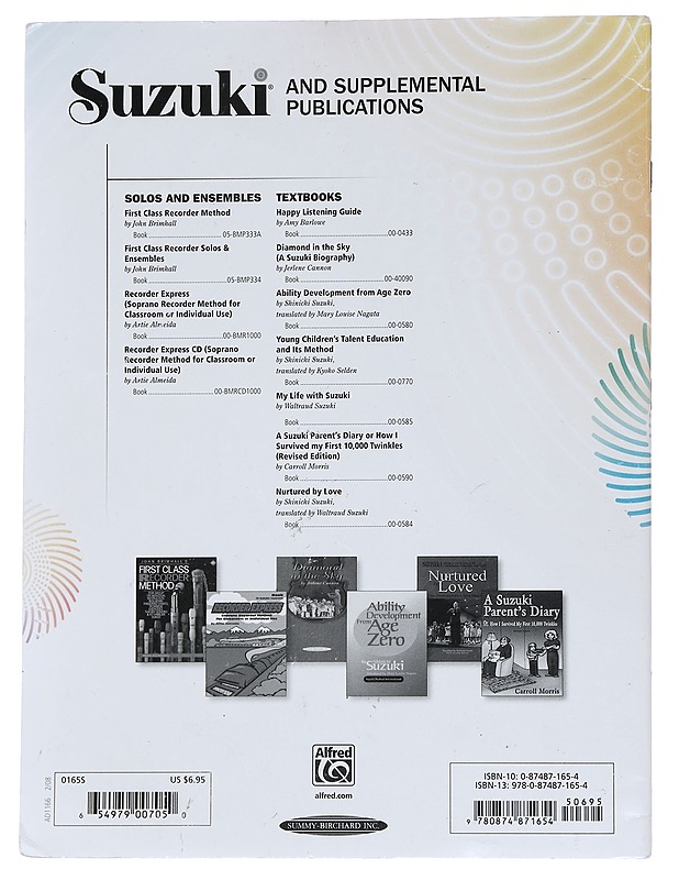 Suzuki flute school : flute part. Volume 1 - Shinichi Suzuki - Tietokirjat - 10105543798 - 1