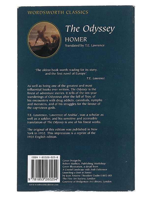 The Odyssey - Homer - Romaanit ja novellit - 10105543867 - 1