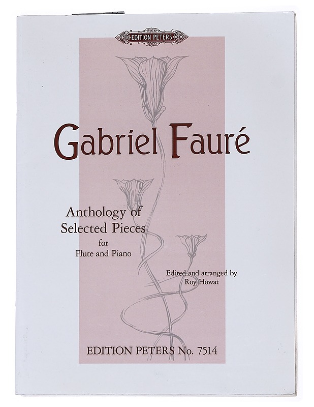 Anthology of Selected Pieces For Flute and Piano - Faure, Gabriel - Musiikki- ja elokuvakirjat - 10105543881 - 0
