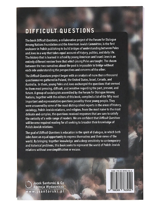 Difficult Questions in Polish-Jewish dialogue - Tietokirjat ja oppaat - 10105543927 - 1