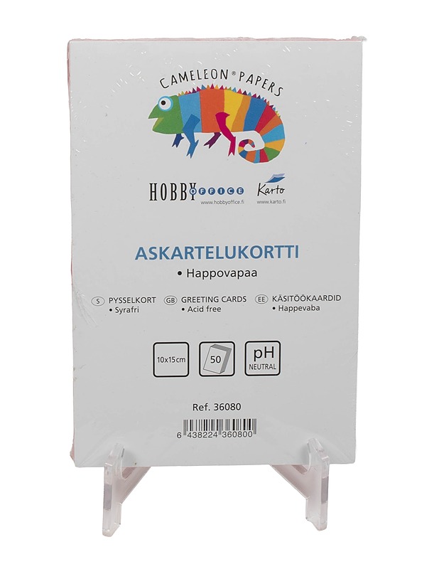 CAMELEON PAPERS askartelukortti, 50 kpl - 1 pakkaus - Askartelu - 10105543908 - 1