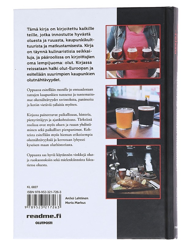 Olutreissu : matkaopas oluiden maailmaan - Lehtinen, Anikó - Matkaoppaat ja sanakirjat - 10105543918 - 1