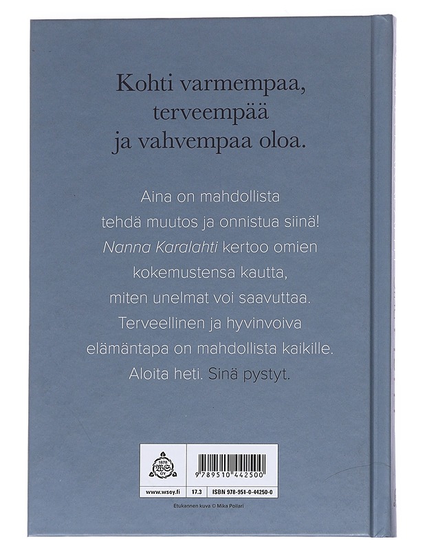 Sinä pystyt - Karalahti, Nanna - Hyvinvointikirjat - 10105544001 - 1