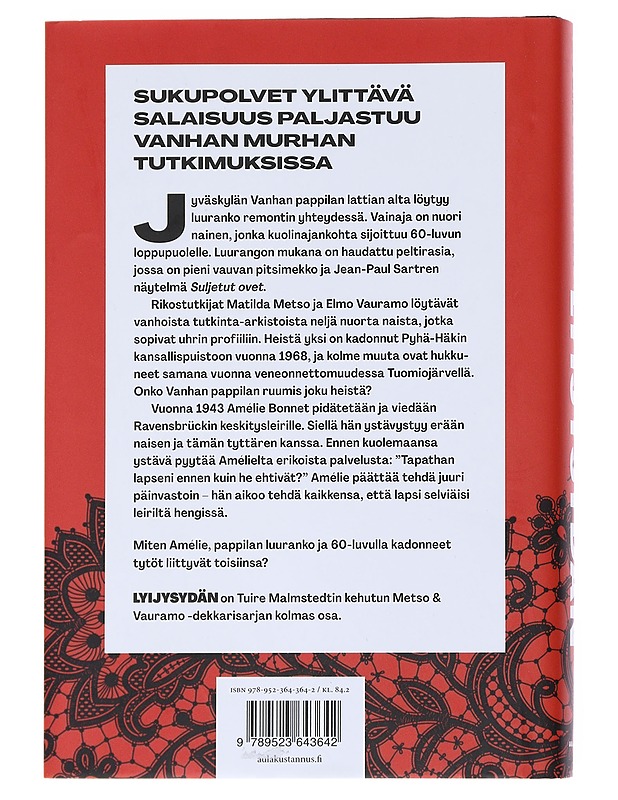 Lyijysydän - Tuire Malmstedt - Kirja lahjaksi - 10105544065 - 1