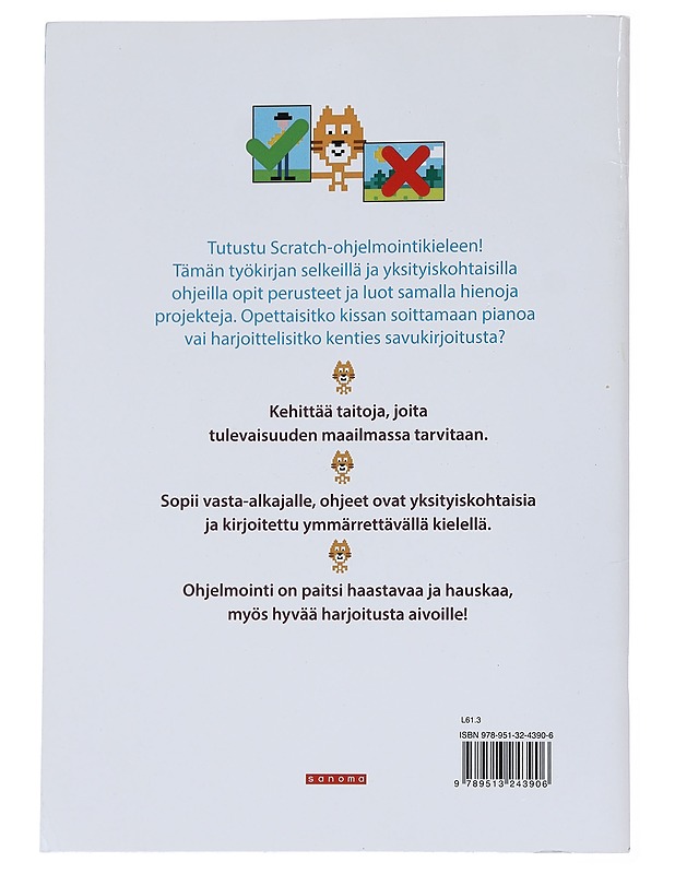 Opetellaan ohjelmointia : hauskoja Scratch-projekteja - Vorderman, Carol - Tietokirjat ja oppaat - 10105544107 - 1