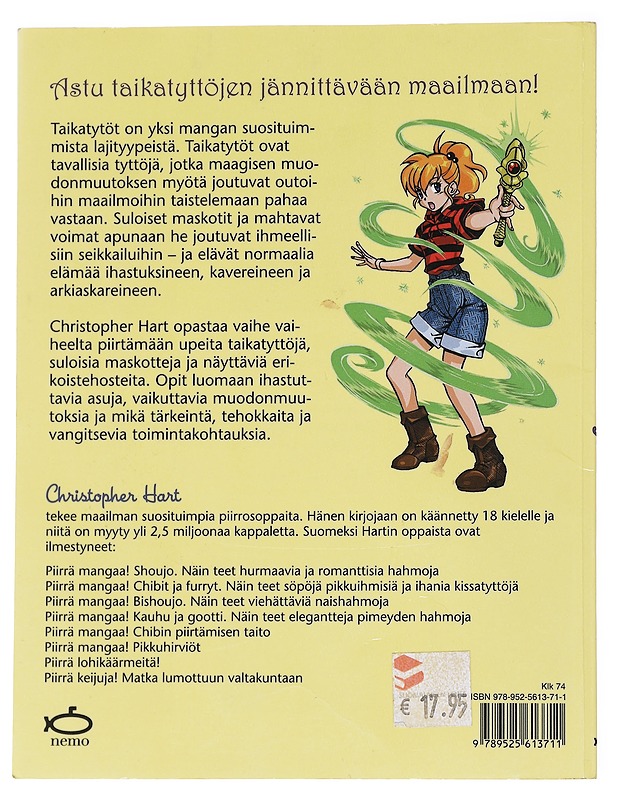 Piirrä mangaa! : taikatytöt : näin teet mangan supersuosittuja toimintahahmoja - Hart, Christopher - Sarjakuvat - 10105544111 - 1