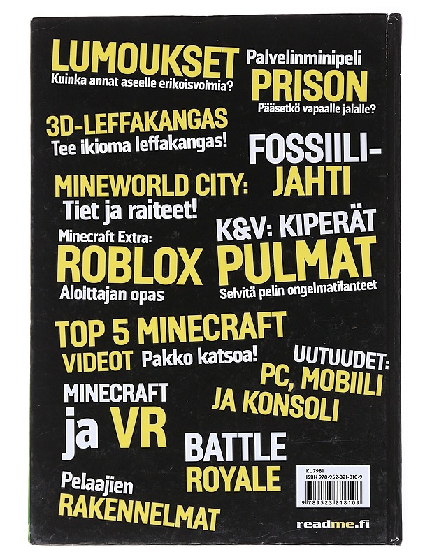 Minecraft-maailma! - Mäki-Kihniä, Nina - Tietokirjat ja oppaat - 10105544113 - 1