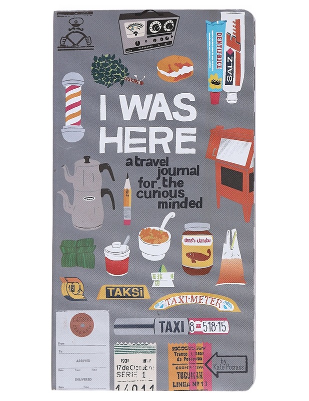 I Was Here Journal - Kate Pocrass - Harrastekirjat - 10105544141 - 0