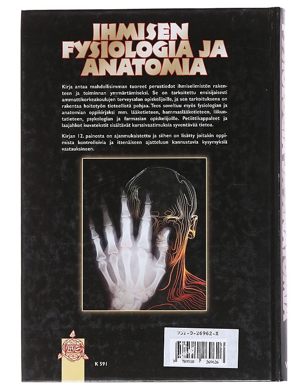 Ihmisen fysiologia ja anatomia - Nienstedt, Walter - Tietokirjat ja oppaat - 10105544159 - 1