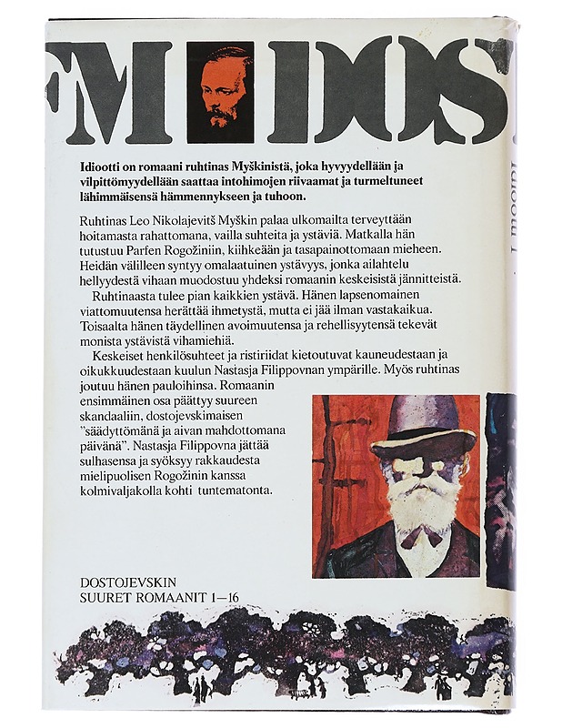 Idiootti 1-2 - Dostojevski, F. M. - Romaanit ja novellit - 10105544182 - 1