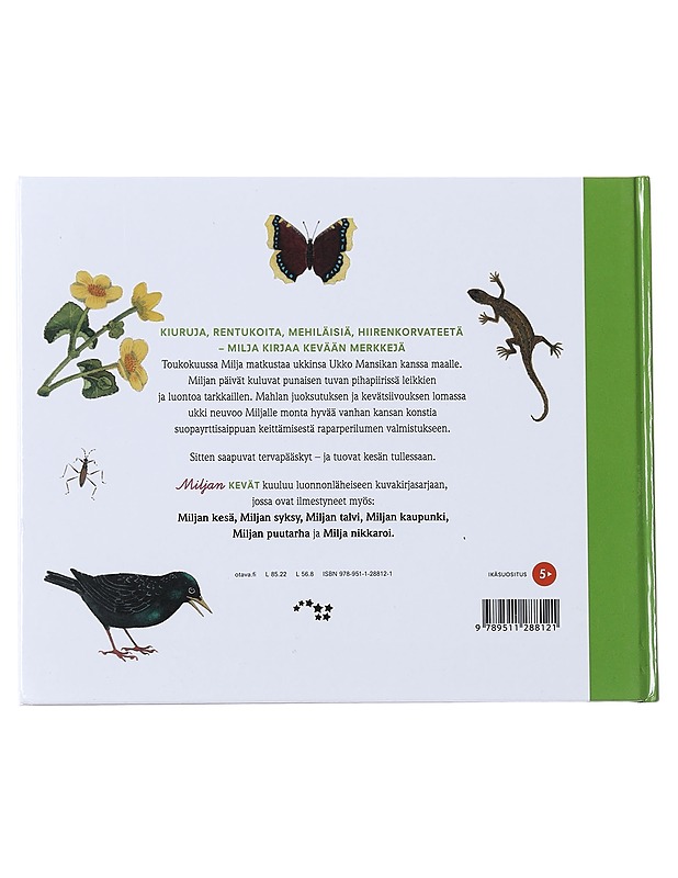 Miljan kevät - Niemelä, Reetta - Lastenkirjat - 10105544190 - 1