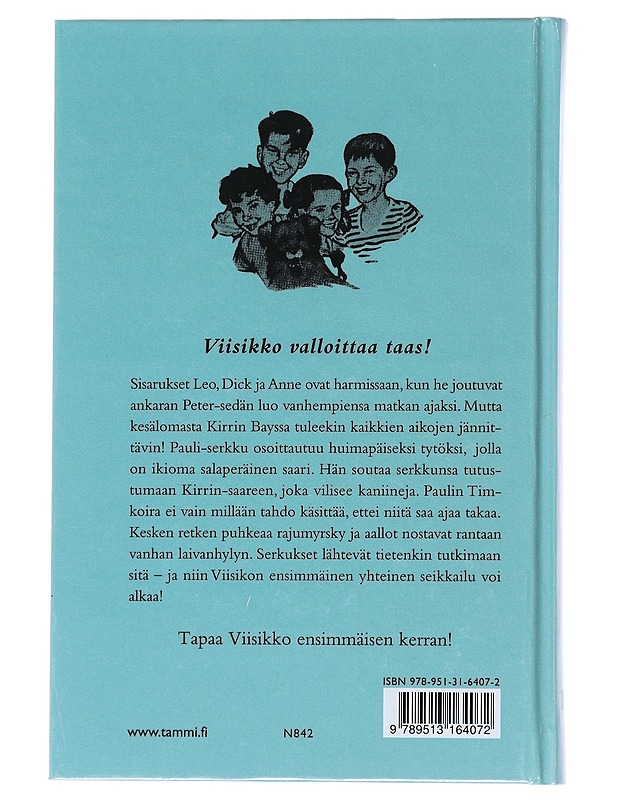 Viisikko aarresaarella - Blyton, Enid - Lastenkirjat - 10105544219 - 1