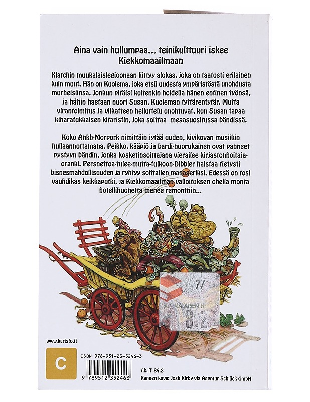 Elävää musiikkia - Pratchett, Terry - Fantasia- ja scifi - 10105544217 - 1