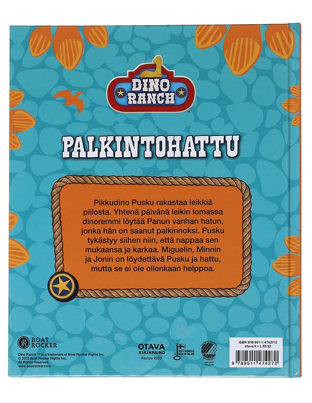 Dino Ranch: Palkintohattu - Lehväs, Virve - Lastenkirjat - 10105544218 - 1