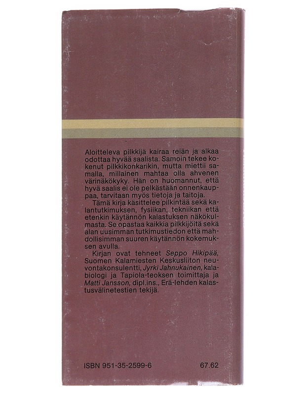 Pilkkikalastus - Hikipää, Seppo - Tietokirjat ja oppaat - 10105544236 - 1