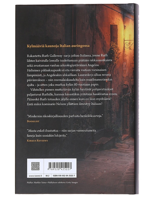 Musta enkeli - Griffiths, Elly - Jännitys ja dekkarit - 10105544239 - 1