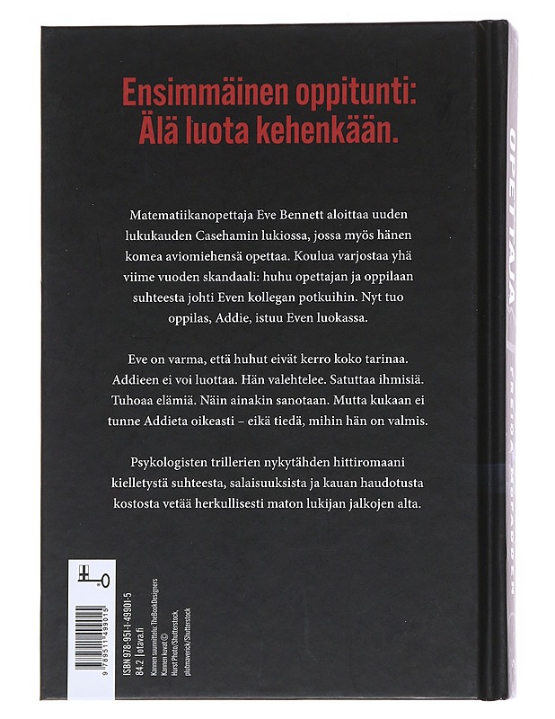 Opettaja - McFadden, Freida - Jännitys ja dekkarit - 10105544247 - 1