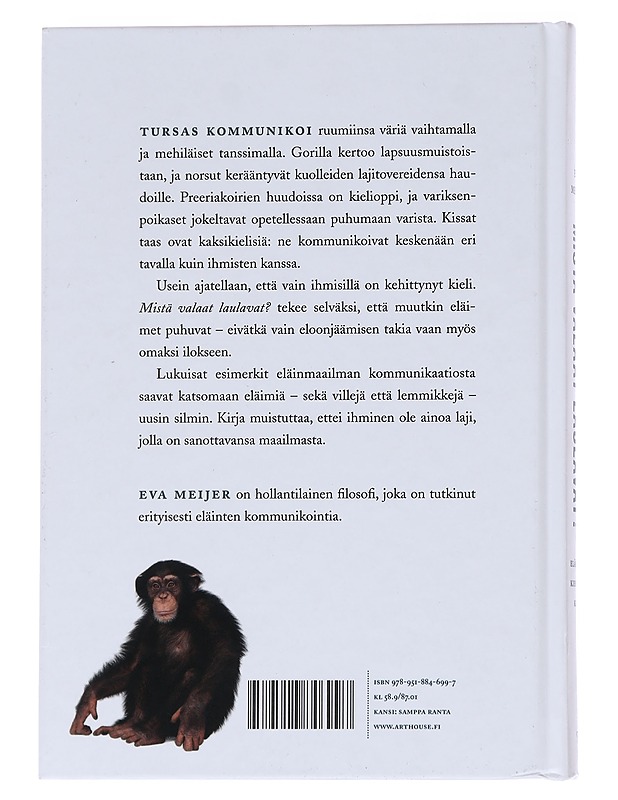 Mistä valaat laulavat? : eläinten kiehtova kieli - Meijer, Eva - Harrastekirjat - 10105544275 - 1