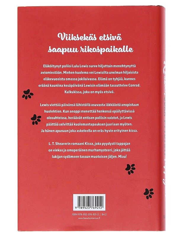 Kissa, joka pyydysti tappajan - Shearer, L. T. - Romaanit ja novellit - 10105544278 - 1