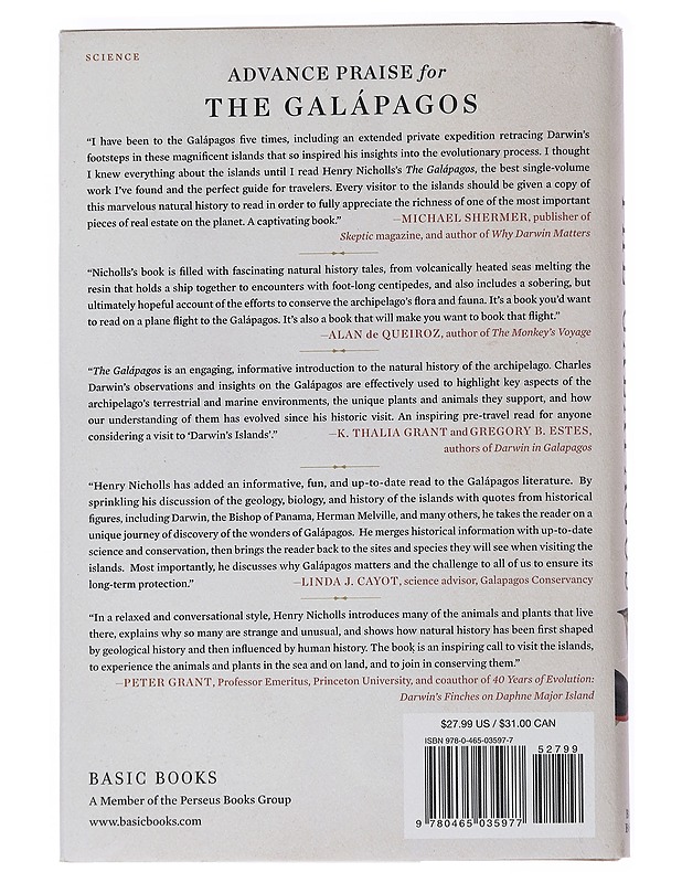 The Galápagos - Henry Nicholls - Lemmikki- ja luontokirjat - 10105544279 - 1