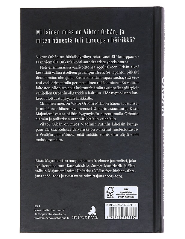Orbán : Euroopan paha poika - Risto Majaniemi - Elämäkerrat ja muistelmat - 10105544292 - 1
