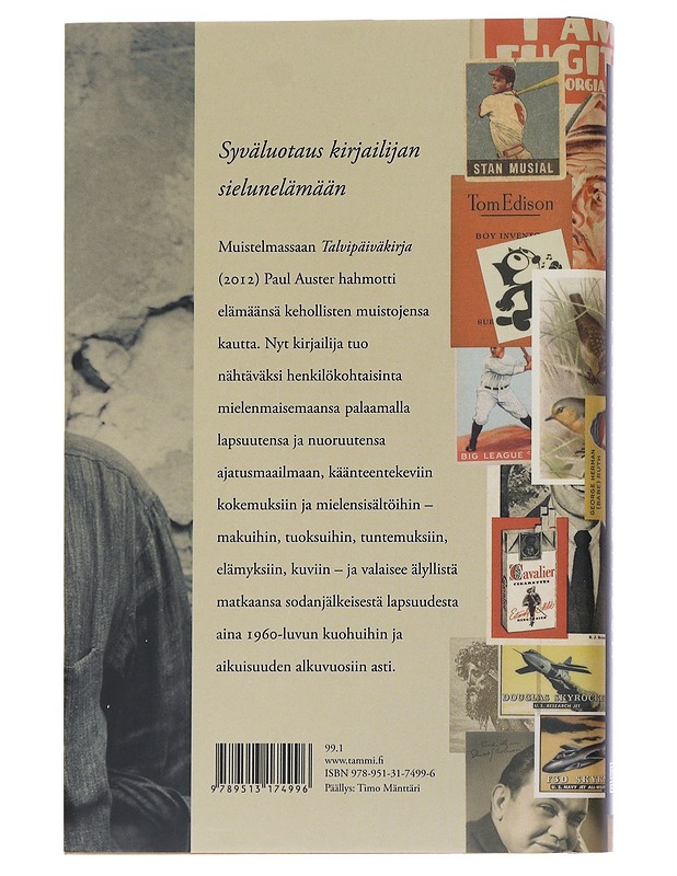 Mielen maisemissa - Auster, Paul - Elämäkerrat ja muistelmat - 10105544297 - 1