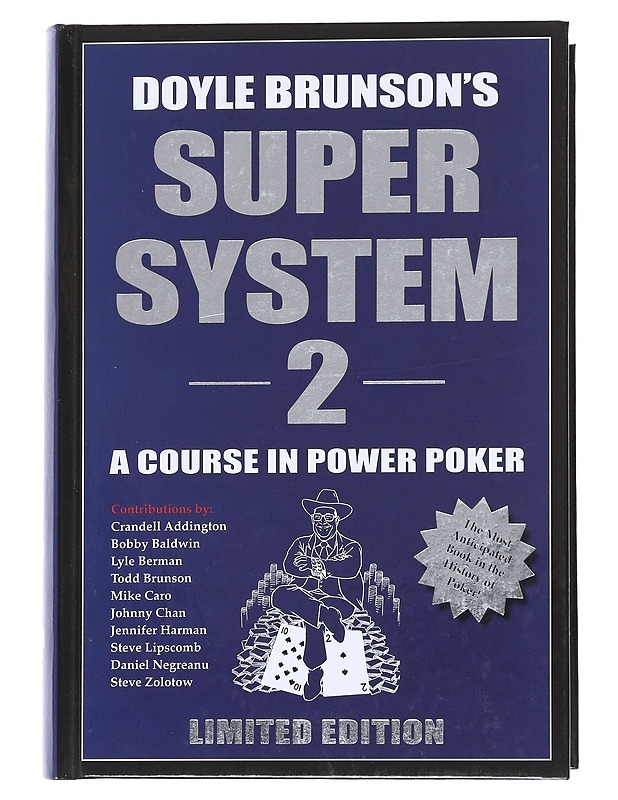 Super System 2 A Course in Power  Poker - Brunson , Doyle  - Tietokirjat ja oppaat - 10105544303 - 0