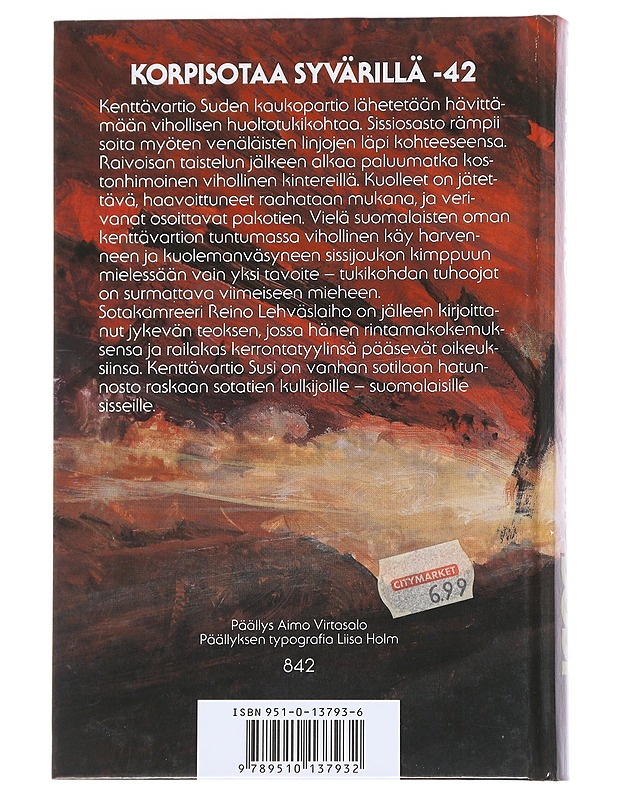 Kenttävartio Susi - Reino Lehväslaiho - Romaanit ja novellit - 10105544304 - 1