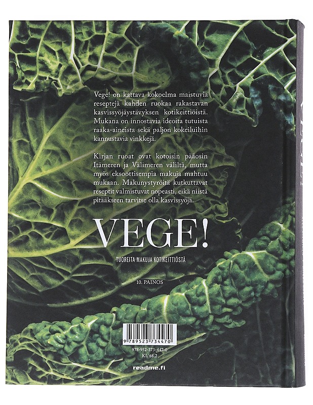 Vege! : tuoreita makuja kotikeittiöstä - Nieminen, Alex - Ruokakirjat - 10105544308 - 1