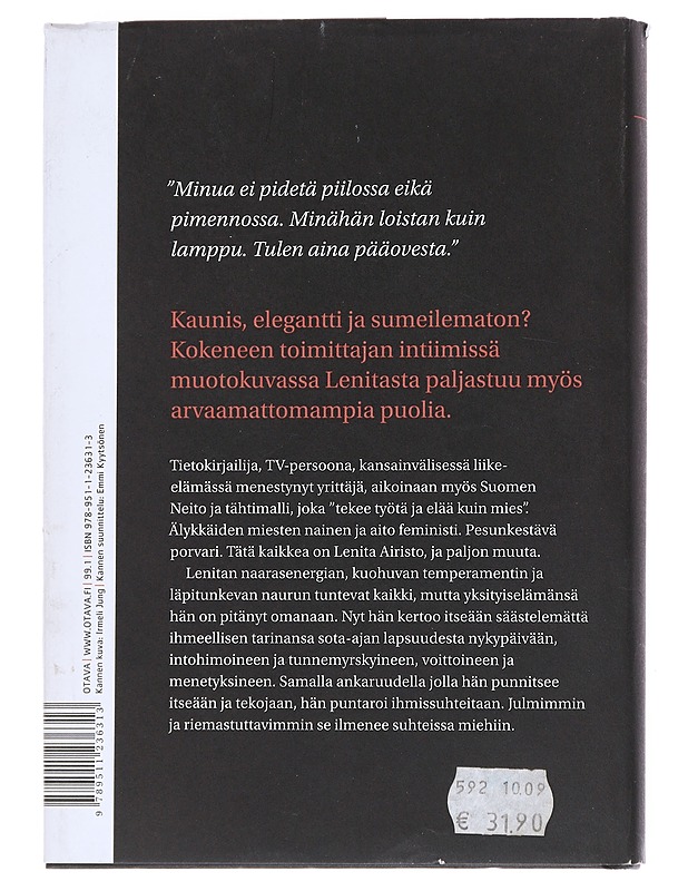 Lähikuvassa Lenita Airisto - Juha Numminen - Elämäkerrat ja muistelmat - 10105544310 - 1