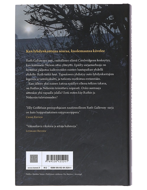 Lyhdynkantajat - Griffiths, Elly - Jännitys ja dekkarit - 10105544334 - 1