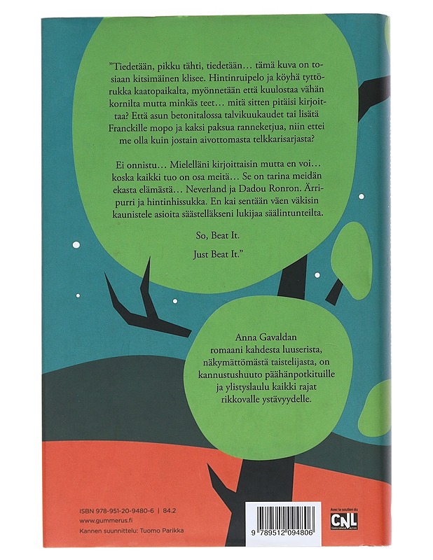Lempi ei ole leikin asia - Gavalda, Anna - Romaanit ja novellit - 10105544345 - 1