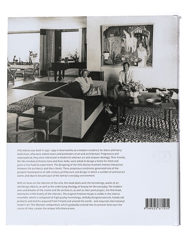 Inside the Villa Mairea : art, design and interior architecture - Anhava, Martti - Taide- ja kulttuurikirjat - 10105544369 - 1