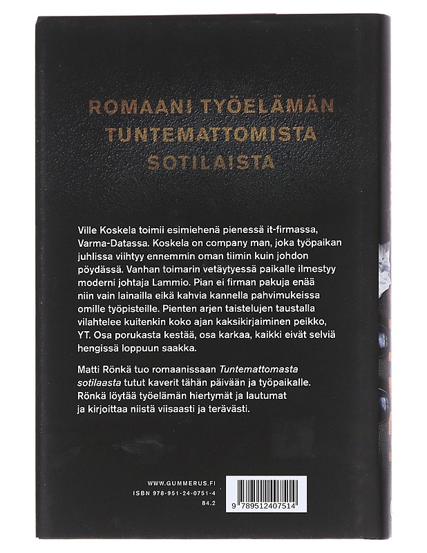 Yyteet - Matti Rönkä - Romaanit ja novellit - 10105544396 - 1