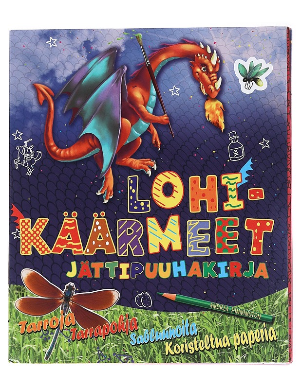 Lohikäärmeet Jättipuuhakirja - Pinnington, Andrea - Lastenkirjat - 10105544414 - 0