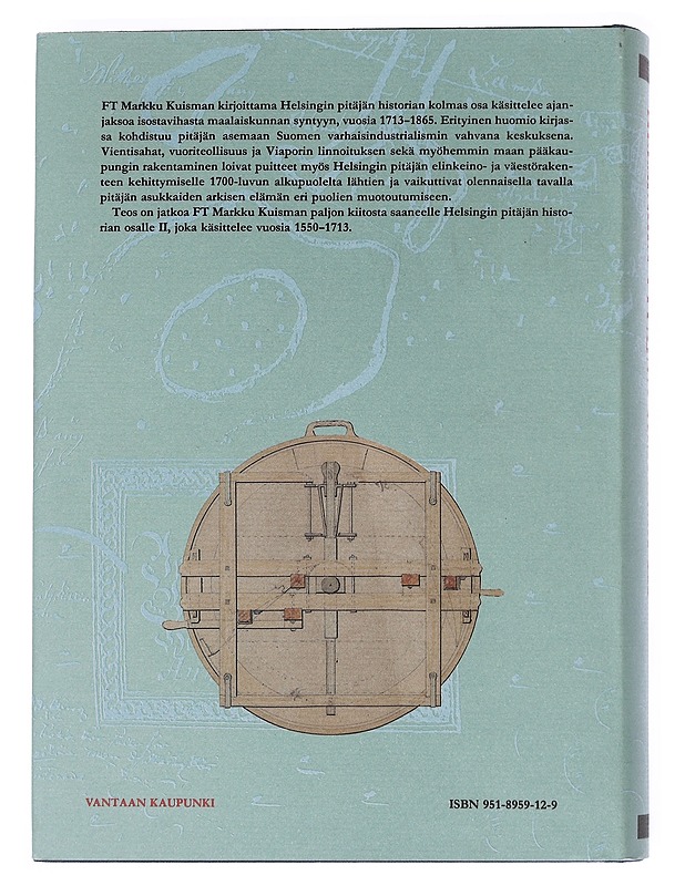Helsingin pitäjän historia 1713-1865 - Markku Kuisma - Historiakirjat - 10105544445 - 1