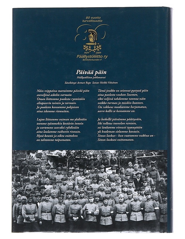 80 vuotta turvallisuutta : päällystöliitto ry. 1929-2009 - Koivisto, Keijo - Historiakirjat - 10105544465 - 1