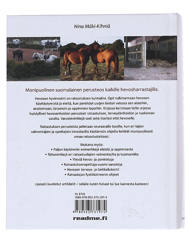 Hevonen : suuri hevoskirja - Nina Mäki-Kihniä - Tietokirjat ja oppaat - 10105544476 - 1