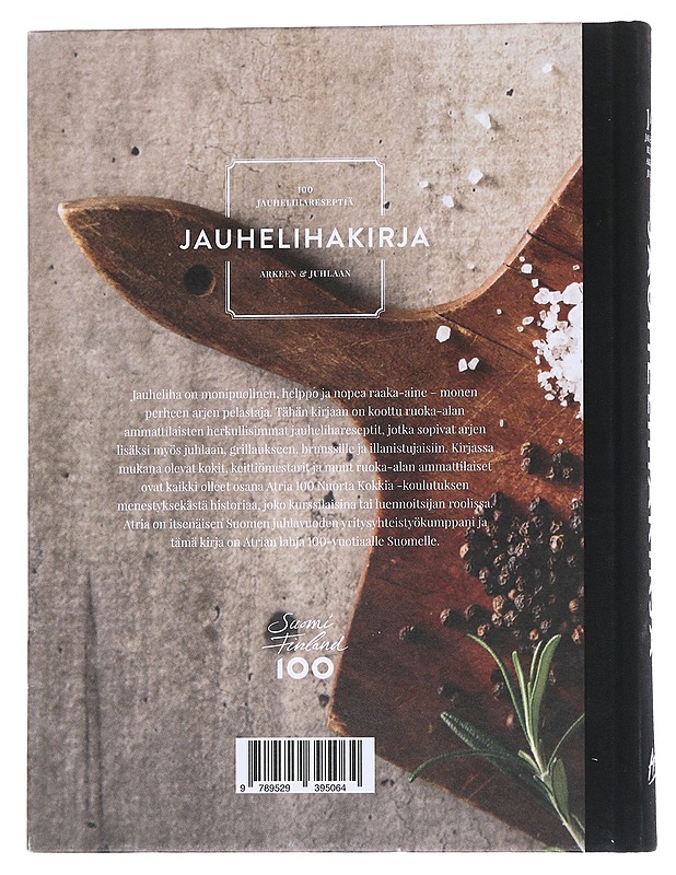 Jauhelihakirja : 100 jauhelihareseptiä arkeen & juhlaan - Nurmi, Alex - Ruokakirjat - 10105544509 - 1