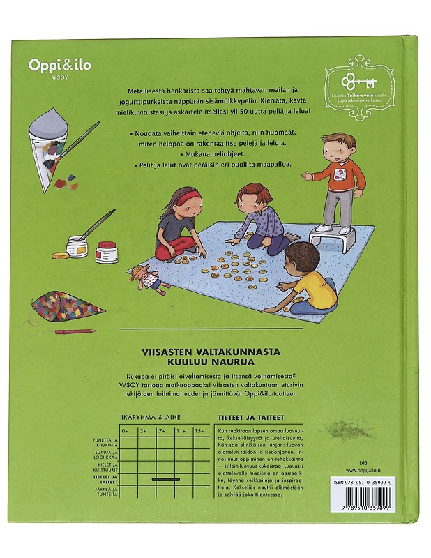 Purkista peliksi : askarteluohjeet yli 50 peliin - Ripoll, Oriol - Lastenkirjat - 10105544511 - 1