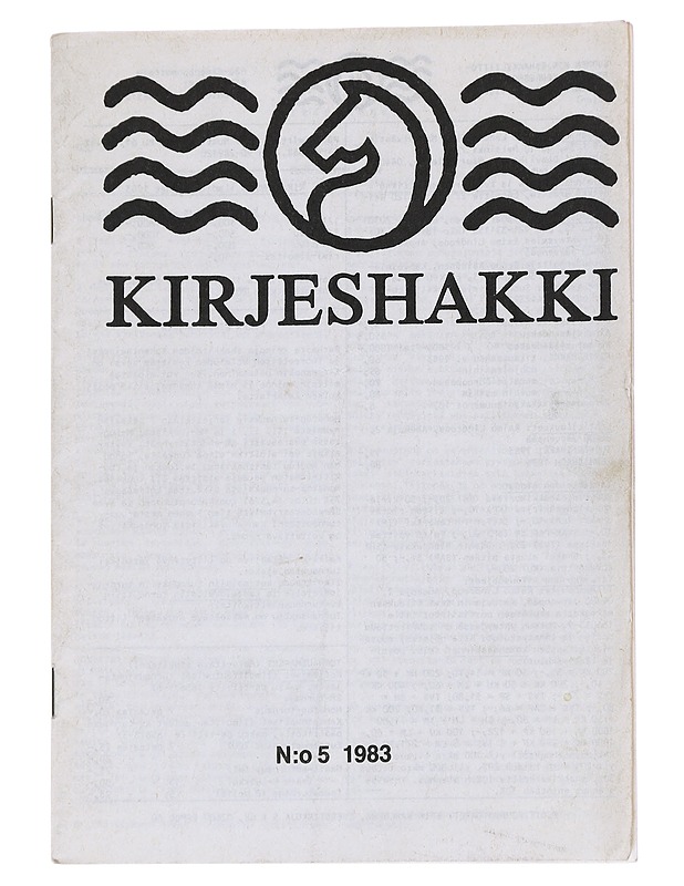 Kirjeshakki N:o 5 / 1983  - Lehdet - 10105544522 - 0