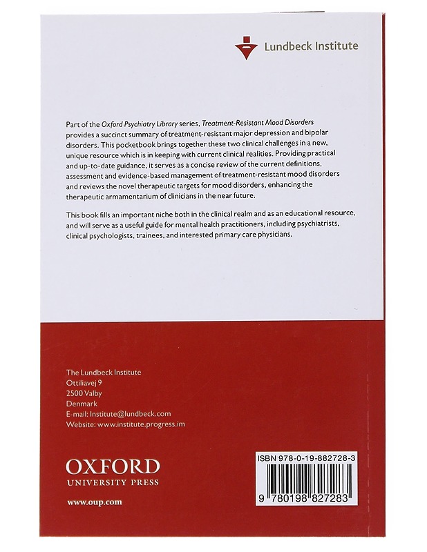 Treatment-Resistant Mood Disorders - Carvalho, Andre F & Mcintyre, Roger S - Hyvinvointikirjat - 10105544524 - 1